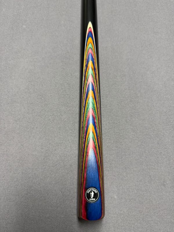 3/4 Potters Maple Break Cue Multi Colour 11mm - Image 4
